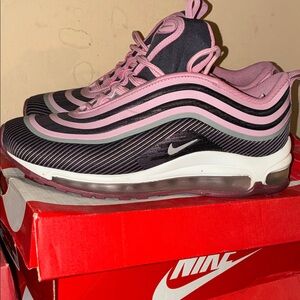 Nike Women's Air Max 97 in Pink and Black